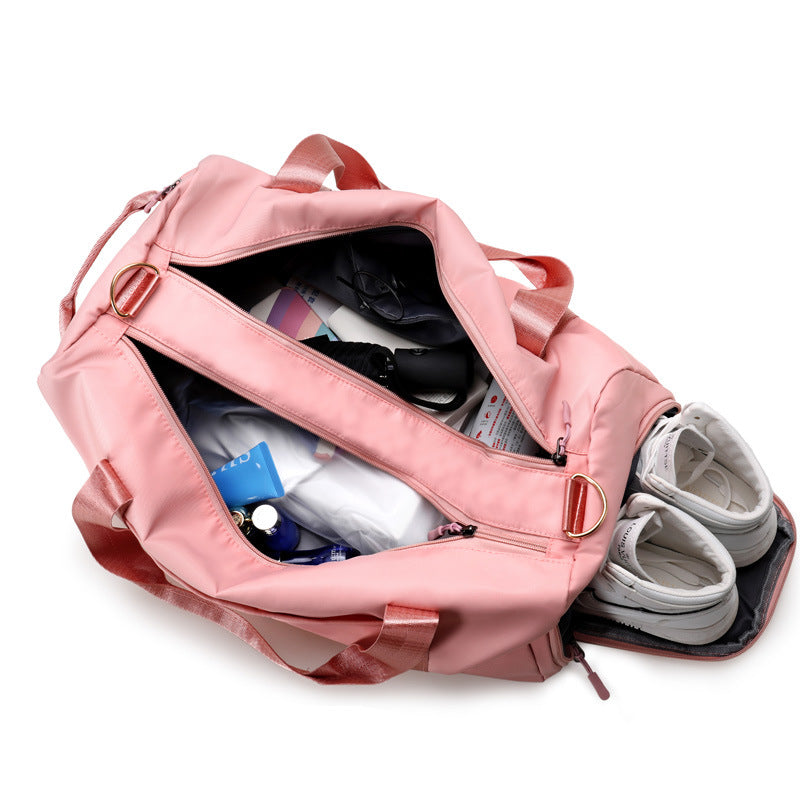 Bolsa de viaje deportiva para fitness, impermeable, para fin de semana, para mujer y hombre, para natación, gimnasio