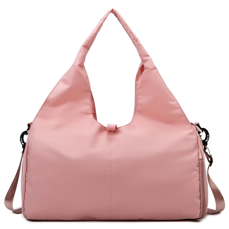 Bolsa de yoga para mujer, deportiva, fitness, separación seca y húmeda, gran capacidad, bolsas de viaje para guardar colchonetas de yoga.