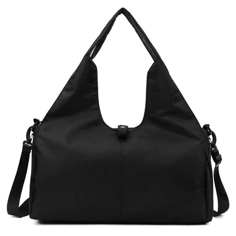 Bolsa de yoga para mujer, deportiva, fitness, separación seca y húmeda, gran capacidad, bolsas de viaje para guardar colchonetas de yoga.