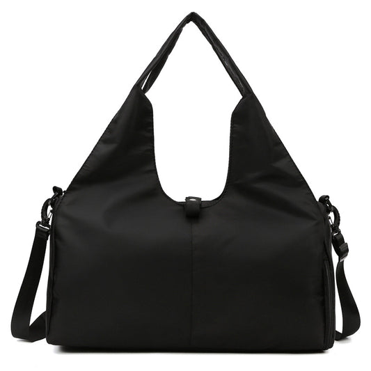 Bolsa de yoga para mujer, deportiva, fitness, separación seca y húmeda, gran capacidad, bolsas de viaje para guardar colchonetas de yoga.