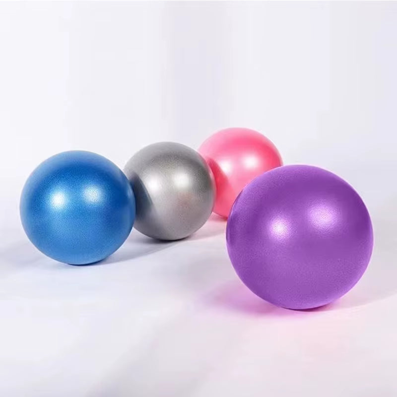 Pelota de pilates de 25 cm a prueba de explosiones para yoga y core, ideal para ejercicios de equilibrio en interiores, equipo de fitness y pilates.