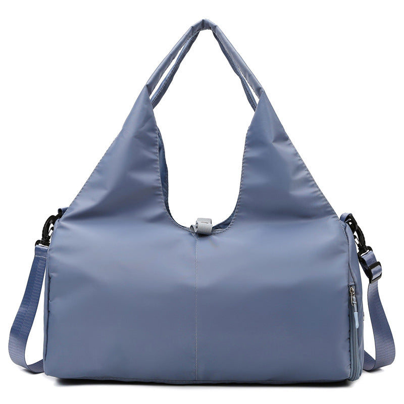 Bolsa de yoga para mujer, deportiva, fitness, separación seca y húmeda, gran capacidad, bolsas de viaje para guardar colchonetas de yoga.