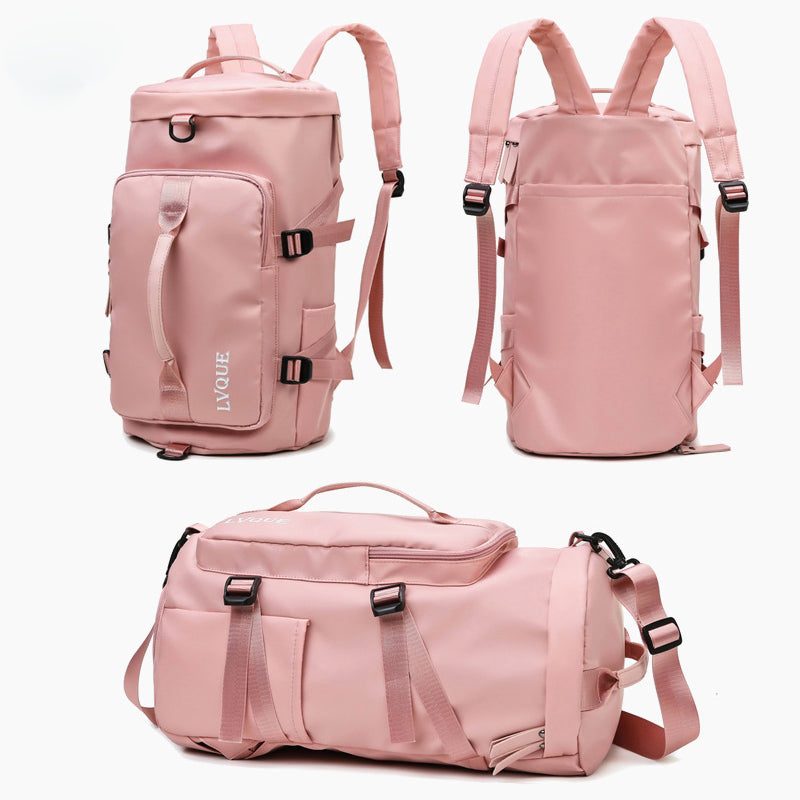 Bolsa de gimnasio impermeable para fitness, para viajes al aire libre, deporte, ejercicio, mochila informal de moda