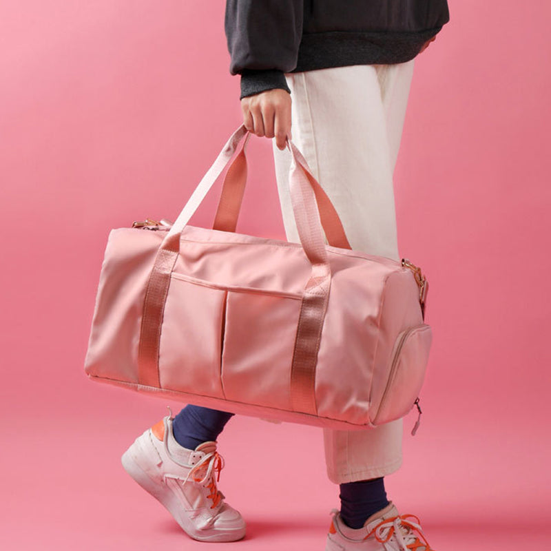 Bolsa de viaje deportiva para fitness, impermeable, para fin de semana, para mujer y hombre, para natación, gimnasio