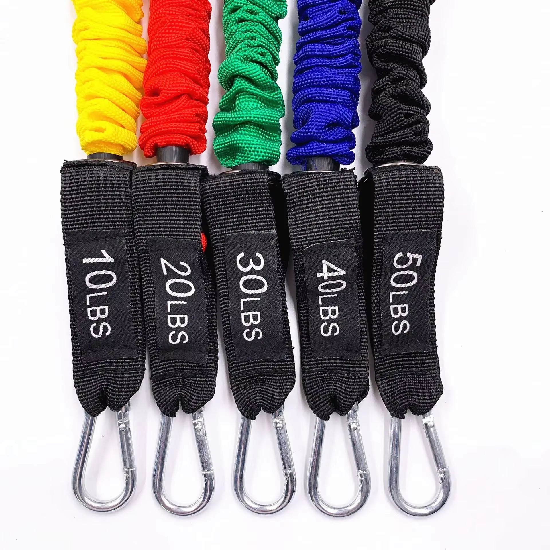 Juego de bandas de resistencia de 150 libras, 11 piezas, equipo de gimnasio para el hogar, entrenamiento con pesas, bandas elásticas de goma, expansor de entrenamiento