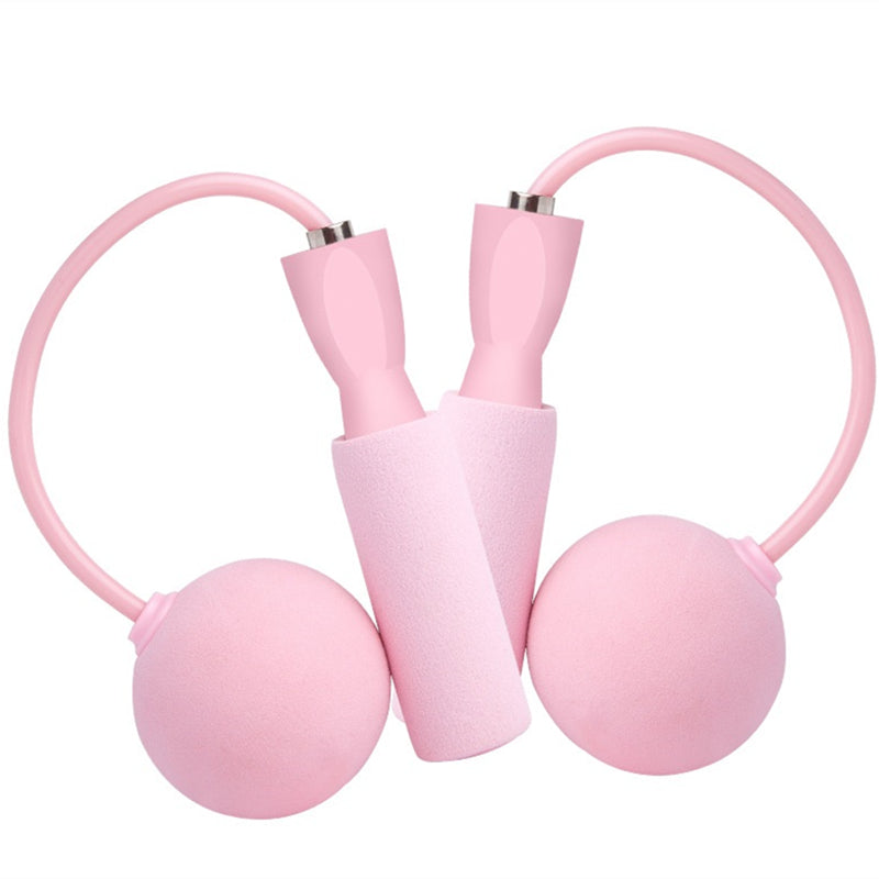 Cuerda de saltar inalámbrica con peso para un entrenamiento físico efectivo: perfecta para entrenamientos en interiores y exteriores. Juego de cuerdas de saltar para entrenamiento, cuerdas de saltar para fitness y mangos de silicona para mujeres, hombres y niños.