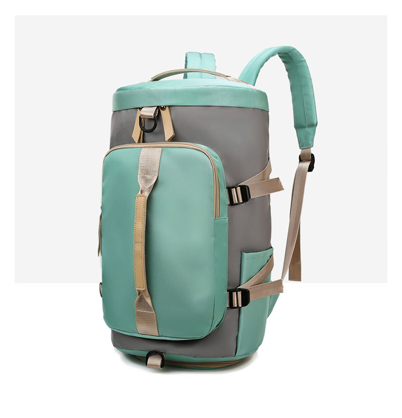 Bolsa de gimnasio impermeable para fitness, para viajes al aire libre, deporte, ejercicio, mochila informal de moda
