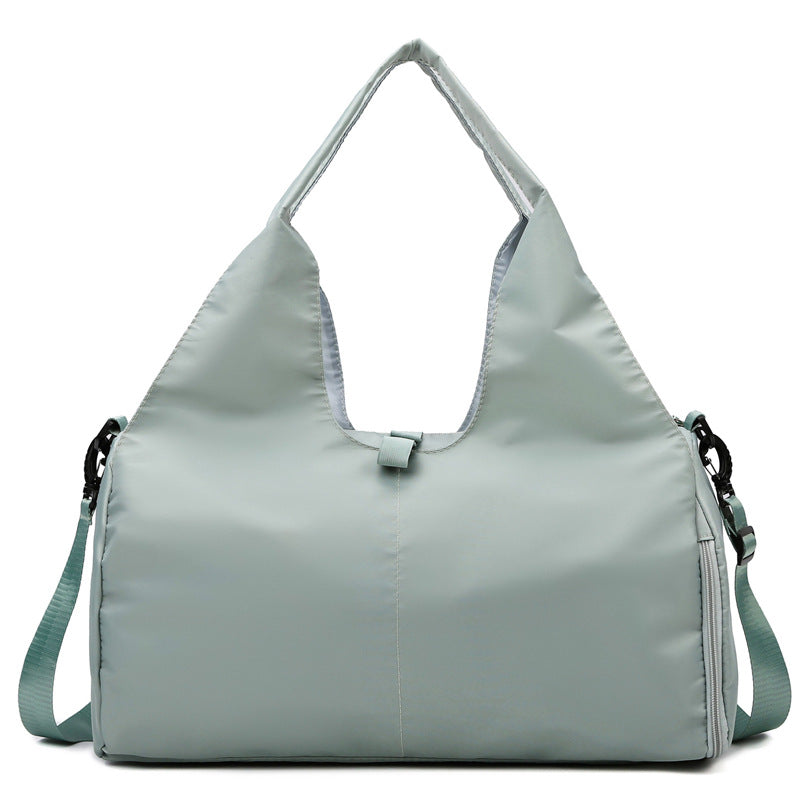 Bolsa de yoga para mujer, deportiva, fitness, separación seca y húmeda, gran capacidad, bolsas de viaje para guardar colchonetas de yoga.