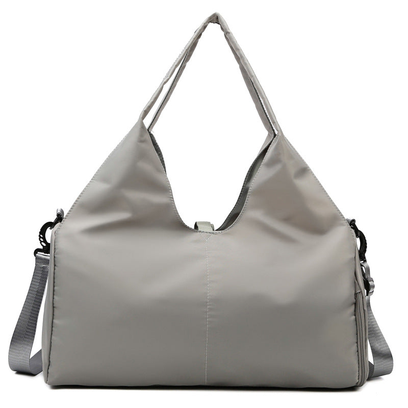 Bolsa de yoga para mujer, deportiva, fitness, separación seca y húmeda, gran capacidad, bolsas de viaje para guardar colchonetas de yoga.